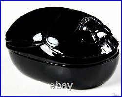 Nice 5.1 Black Obsidian Crystal Jewelry Box