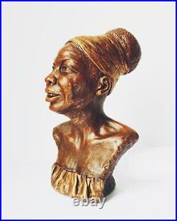 Nina Simone Bust Sculpture Figure