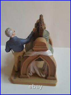 Norman Rockwell Museum Celebration 1982 Figurine Made in Japan Excellent