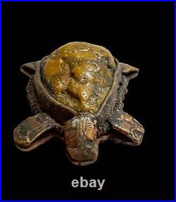 Old Vintage Handmade Egyptian Turtle Ring