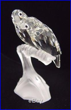 Original Swarovski Crystal Figurine-1987 SCS Love Birds-Annual Members Edition