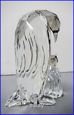 PENGUIN MOTHER WITH BABY CRYSTAL 2014 SWAROVSKI #5043728