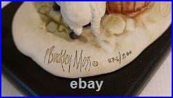 P. Buckley Moss COUNTRY BOY Porcelain Sculpture by Anna Perenna 274/500 Box/COA
