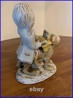 Pair of Meissen Style Orchestra Monkeys Chinoiserie Figurines