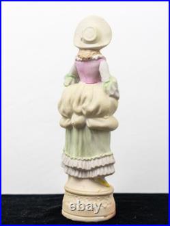 Pair of Vintage Bisque Made in Occupied Japan Figurines 8 1/4 (H) 1945-52 Pair of Vintage Bisque Made in Occupied Japan Figurines 8 1/4 (H) 1945-52