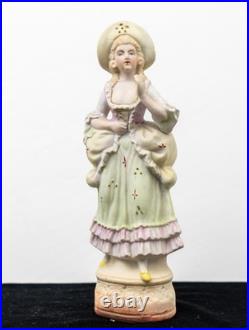 Pair of Vintage Bisque Made in Occupied Japan Figurines 8 1/4 (H) 1945-52 Pair of Vintage Bisque Made in Occupied Japan Figurines 8 1/4 (H) 1945-52