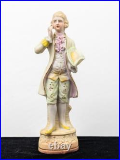 Pair of Vintage Bisque Made in Occupied Japan Figurines 8 1/4 (H) 1945-52 Pair of Vintage Bisque Made in Occupied Japan Figurines 8 1/4 (H) 1945-52