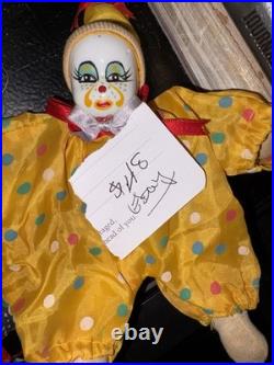 Porcelain Antique Clown Collection