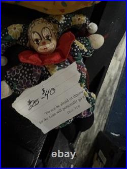 Porcelain Antique Clown Collection