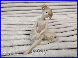 Porcelain Figurine Ballerina, Collection, Antique, Rare, Retro, Old, Vintage