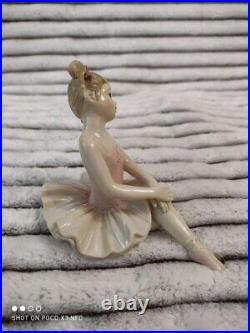 Porcelain Figurine Ballerina, Collection, Antique, Rare, Retro, Old, Vintage