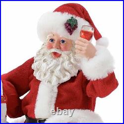 Possible Dreams Santa and Mrs. Claus Grape Stomping Christmas Figurine 6010649 Possible Dreams Santa and Mrs. Claus Grape Stomping Christmas Figurine 6010649