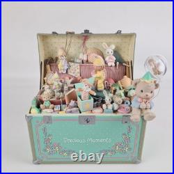 Precious Moments 576034 Toy Chest Deluxe Action Musical Vintage + 2 Ornaments Precious Moments 576034 Toy Chest Deluxe Action Musical Vintage + 2 Ornaments
