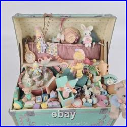Precious Moments 576034 Toy Chest Deluxe Action Musical Vintage + 2 Ornaments Precious Moments 576034 Toy Chest Deluxe Action Musical Vintage + 2 Ornaments