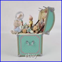 Precious Moments 576034 Toy Chest Deluxe Action Musical Vintage + 2 Ornaments Precious Moments 576034 Toy Chest Deluxe Action Musical Vintage + 2 Ornaments