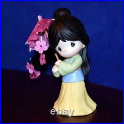 Precious Moments DISNEY MULAN EVERY FLOWER BLOOMS IN ITS OWN TIME 154013 WithBOX