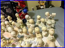 Precious Moments Large Lot of 82 Pieces