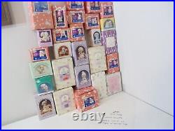 Precious Moments Lot of 27 Member Figurines 90s era Porcelain collection