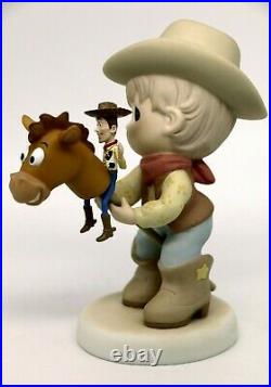 Precious Moments ROUNDING UP A GANG FULL OF FUN 920003 Disney Bullseye Woody