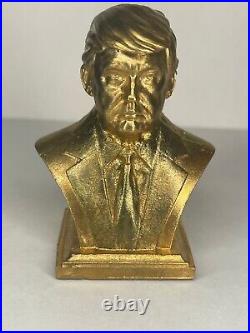 President Donald Trump Bust 24k GOLD Plated