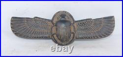 RARE ANCIENT EGYPTIAN ANTIQUE Pharaonic Winged Fly Scarab Protection -EGYCOM