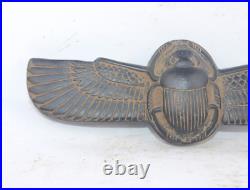 RARE ANCIENT EGYPTIAN ANTIQUE Pharaonic Winged Fly Scarab Protection -EGYCOM