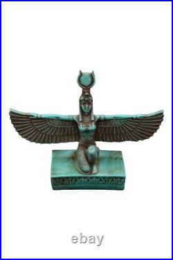 RARE ANCIENT EGYPTIAN ANTIQUE Statue Isis Winged