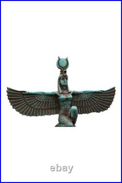 RARE ANCIENT EGYPTIAN ANTIQUE Statue Isis Winged