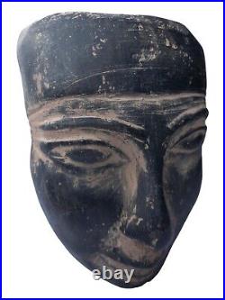 RARE ANCIENT EGYPTIAN ANTIQUE Statue King Akhenaten Head Mask 1322 Bc