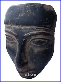 RARE ANCIENT EGYPTIAN ANTIQUE Statue King Akhenaten Head Mask 1322 Bc