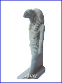 RARE ANTIQUE ANCIENT EGYPTIAN Statue Stone God Thoth Good Hieroglyphic