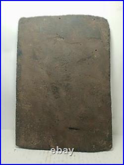 RARE ANTIQUE ANCIENT EGYPTIAN Stela God Lord Osiris God Anubis Protection bc