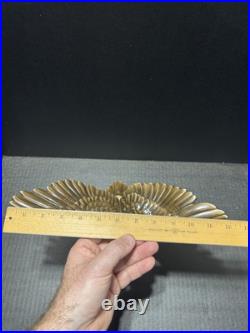 RARE Herend Hungary Large Eagle Natural 24K Gold 11 Wingspan Figurine 5634 MINT