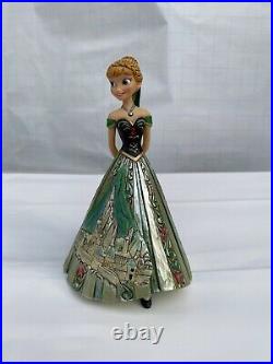 RARE Jim Shore Disney Frozen Anna Castle Dress Figurine 4048661