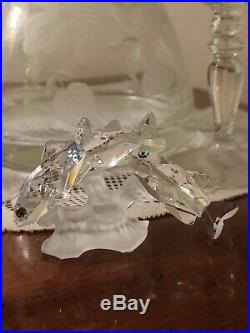RARE SWAROVSKI Silver Crystal Three South Sea Fish Figurine