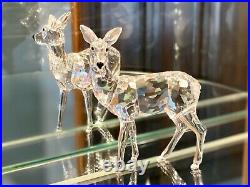 RARE! Swarovski Crystal Figurine DOE DEER #247963 Mint in Box 7608 000 003