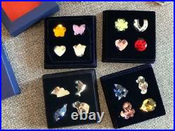 RARE Swarovski Magnets 4 boxes 632335, 665040, 718986 and 680835 each set of 4