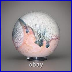 RARE Tony Evans #12 Ceramic Glazed Raku Globe