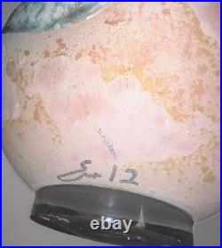 RARE Tony Evans #12 Ceramic Glazed Raku Globe