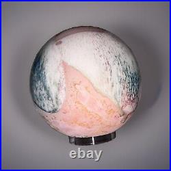 RARE Tony Evans #12 Ceramic Glazed Raku Globe