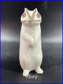 RARE! VTG ANDERSEN DESIGN STUDIO POTTERY CHIPMUNK FIGURINE Anderson