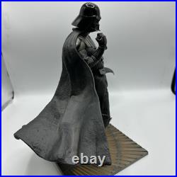 RARE Vintage Star wars Darth Vader 13 And Yoda 18 Action Figure And Spaceship