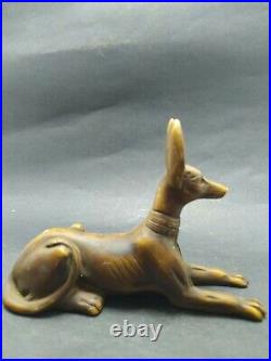 Raer Antique Anubis Ancient Egyptian God of the Afterlife Figurine stone 1374 b