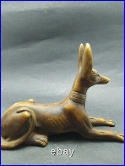 Raer Antique Anubis Ancient Egyptian God of the Afterlife Figurine stone 1374 b