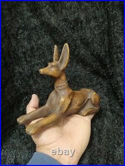 Raer Antique Anubis Ancient Pharaonic Egyptian God of the Afterlife Figurine