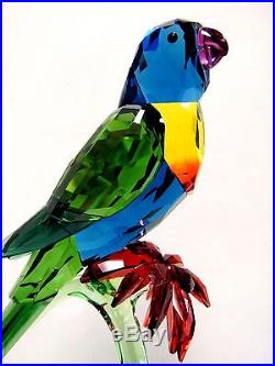 Rainbow Lorikeet Bird Artist Signed 2016 Swarovski Crystal 5136832/5413234-s