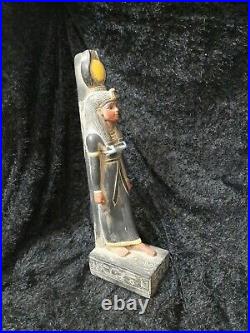 Rare Antique Ancient Egyptian Statue Figurine Isis Goddess of the Moon 2181 31cm