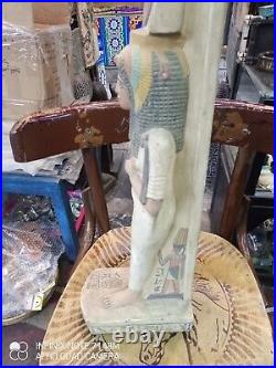 Rare Antique Ancient Egyptian Statue Figurine Isis Goddess of the Moon 60 cm