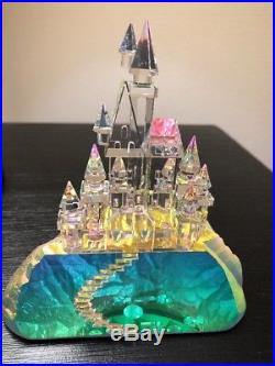Rare Crystal World LE 750 Signed & Number Artist Nakia Rainbow Castle Figurine