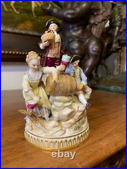 Rare Early 19th Century Meissen Porcelain Figural Group